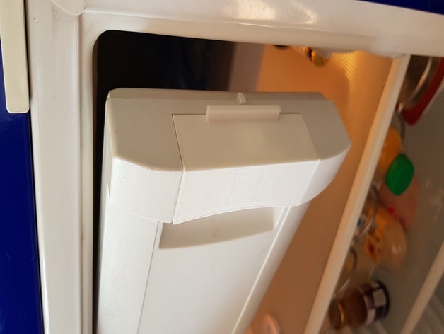 smeg fab freezer door handle kitchen & dining 3D print model - Mito3D