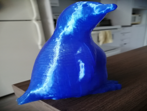 penguin statue Skulpturen Pinguin 3d print model - Mito3D