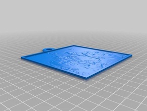 nick caren 2d sanat özelleştirilmiş 3d print model - Mito3D