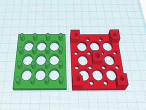 led cube 4x4x4 3d printing 3d print model - Mito3D