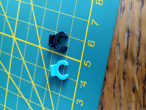 ender3 extrusora de conexão do tubo clipe 2mm Impressora 3d acessórios encaixe espaçador 3d print model - Mito3D