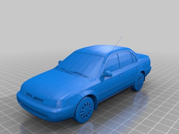 toyota corolla 1995 Fahrzeuge 3D print model - Mito3D