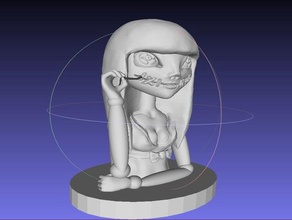 scuro dool sculture 3d print model - Mito3D