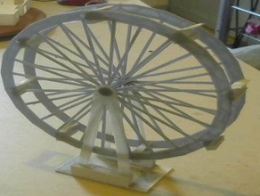 grande roue edifici e strutture 3d print model - Mito3D