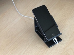 iphone 6 dock telefone celular iphonedock stand octoprint 3d print model - Mito3D