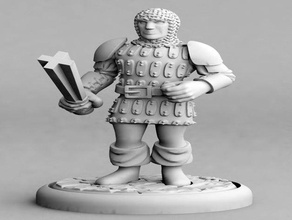 brute-squad-Mitglied - epische Feinde Spielzeug & game Zubehör dnd dungeons dragons Abbildung der Miniatur promo rpg tabletop wargaming 3d print model - Mito3D