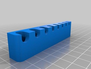 özel hexkey mount ıkea skadis benim organizasyon özelleştirilmiş 3d print model - Mito3D