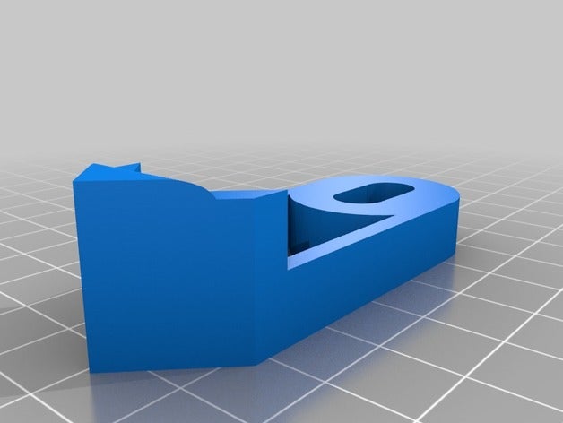 creality cr-10 é de vidro, cama canto titular Impressora 3d acessórios 3D print model - Mito3D