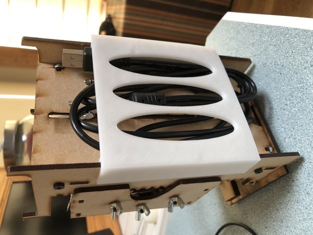 makroskop-Kabel-Halter 3d-drucken - Herstellung maker Mikroskop 3D print model - Mito3D