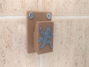 towel hanger bathroom 3d print model - Mito3D
