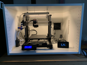 ikea cabinet enclosure - sektion 3d printer accessories 3d print model - Mito3D