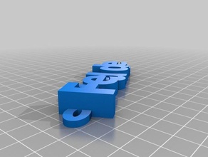 freddie organização personalizado 3d print model - Mito3D