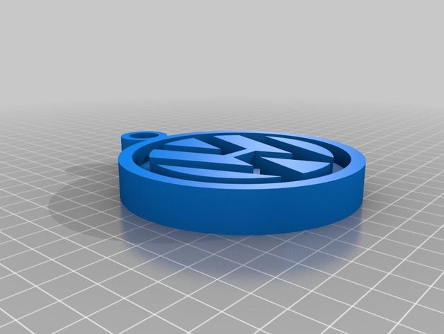 vw volkswagen portachiavi accessori 3D print model - Mito3D
