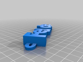 freddie 3 organización personalizado 3d print model - Mito3D
