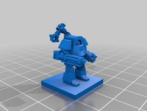 épico de ferro guerreiros daemon príncipe brinquedo & acessórios para jogos 40k 6mm caos 3d print model - Mito3D