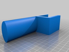 ikea linnmon escritorio montado filamento titular organización Impresora 3d de las piezas el la soporte bobina 3d print model - Mito3D