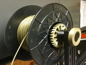 steampunk ender 3 reel holder - 26mm diameter 3d printer accessories 3d print model - Mito3D