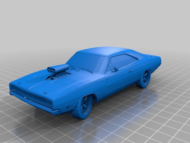 fast furious dodge charger Fahrzeuge Ladegerät schnell fastandfurios Fahrzeug 3D print model - Mito3D