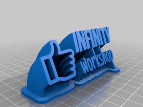 inf work office customized 3d print model - Mito3D