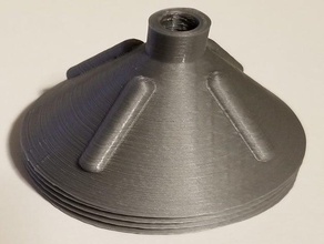 funnel addon mushroom grinder 3d print model - Mito3D