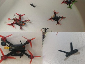 drone wall mount household 3d print model - Mito3D