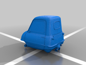 3d scanned peel p50 vehicles 3d print model - Mito3D