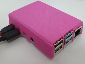 raspberrypi 4 4b+ caso eletrônica 3d print model - Mito3D