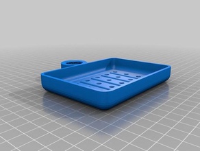 my customized parametric soap dish shower bathroom 3d print model - Mito3D