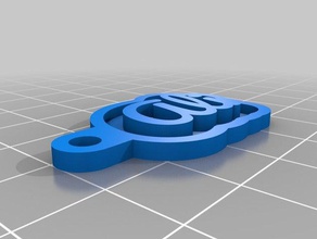 ali Anahtarlık özelleştirilmiş 3d print model - Mito3D