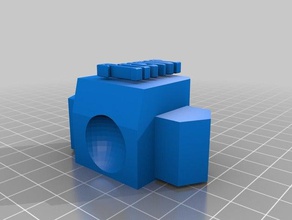 elegante curcan-krunk La impresión en 3d 3d print model - Mito3D