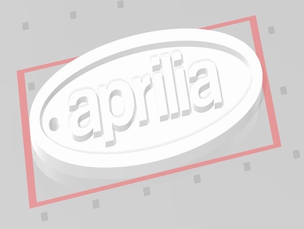 aprilia keychain accessories 3D print model - Mito3D