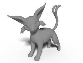 espeon pokemon-Figur Skulpturen Evoli eeveelution pokemon Figuren pokemon-Spielzeug 3d print model - Mito3D