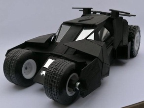 tumbler i veicoli batman batmobil batmobile modello film il veicolo 3d print model - Mito3D