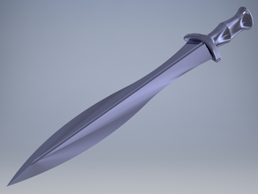 xiphos props cosplay griego espada arma 3d print model - Mito3D