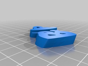 bella chaveiros personalizado 3d print model - Mito3D