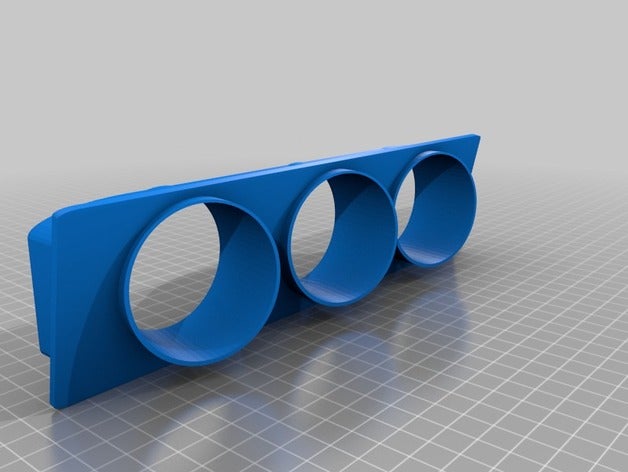 golf zusatzinstrumentenhalter araç göstergesi mkd vw 3D print model - Mito3D