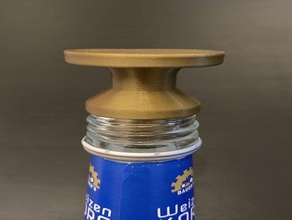 tapón de botella cap 18 mm comida & bebida la el 3d print model - Mito3D