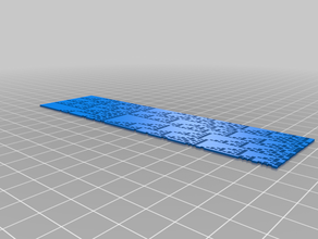 customizable cellular automata bookmarks 2d art customizer 3d print model - Mito3D