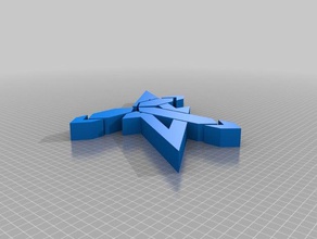 techno titans logo art first frc 3d print model - Mito3D