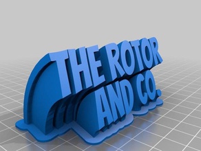 rotor co office customized 3d print model - Mito3D