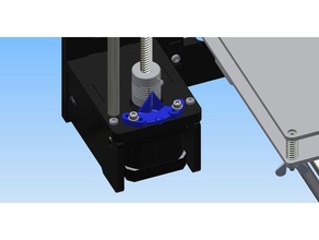 anet a6 a8 z-eixo de alinhamento do indicador Impressora 3d peças atualização posição eixo z 3d print model - Mito3D