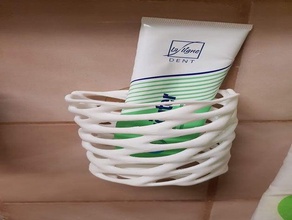dentifricio cup bagno tazza il 3d print model - Mito3D
