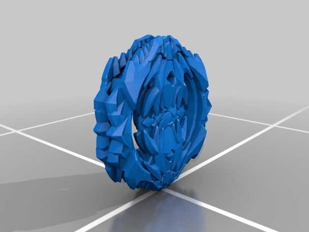 leopar l4 hasbro standart beyblade patladı 3d baskı 3D print model - Mito3D