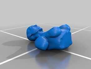 pepper potts nude version sculptures ironman 3d print model - Mito3D