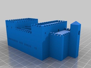 waterdeep harbor keep 3d printing 3d print model - Mito3D