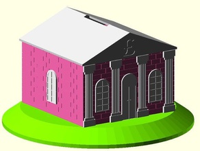 peppa piggy bank Container pig piggy-bank sparschwein 3d print model - Mito3D