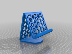 pixel phone stand mobile 3d print model - Mito3D