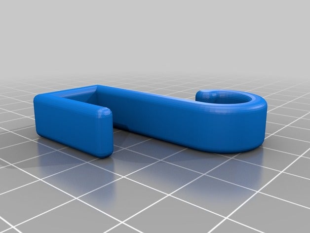 handtuch aufh Finger zum anbringen ber 12mm 3D print model - Mito3D