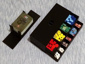 cuba libre gioco da tavolo di inserire organizzatore giocattolo & accessori inserti 3d print model - Mito3D