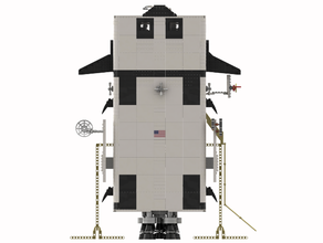 skyhopper complete set vehicles astronaut mars moon landing space spaceship 3d print model - Mito3D